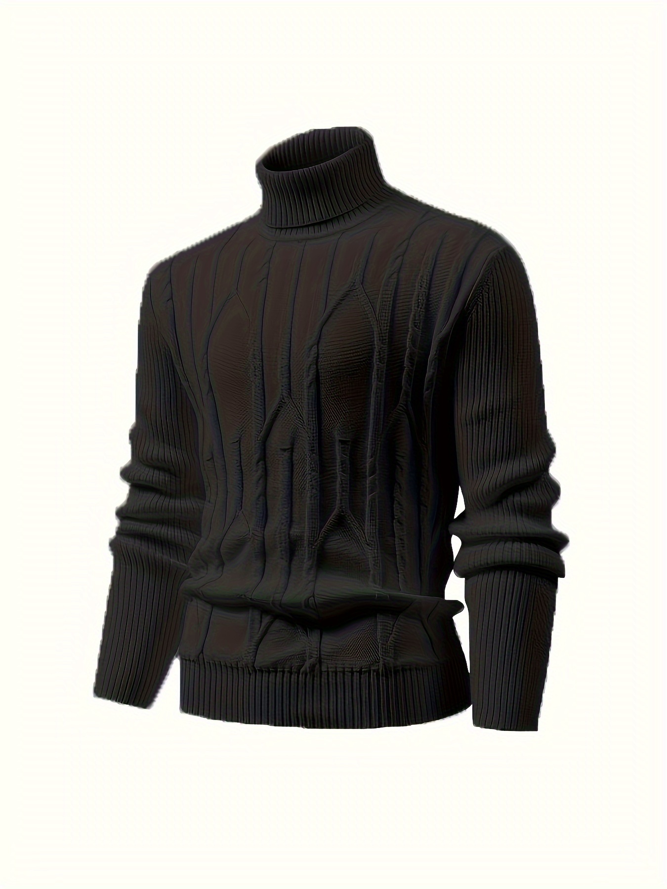 cool retro knitted sweater for men mens casual retro striped pullover hooded knit sweater streetwear for winter fall as gifts details 27